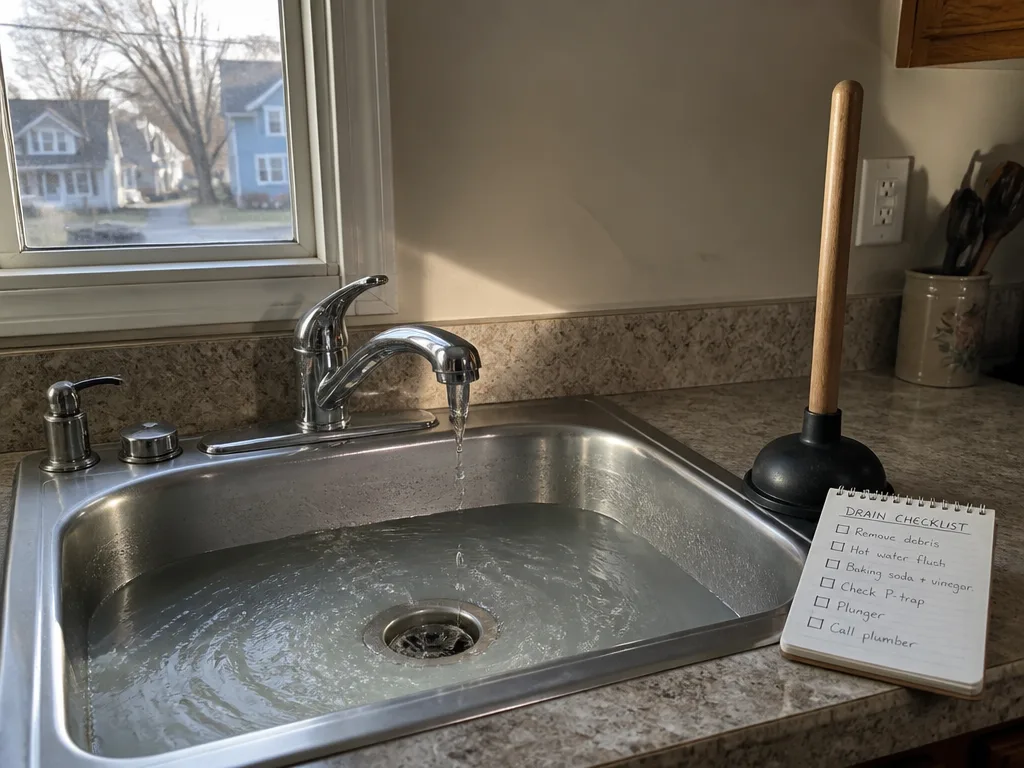 A Quincy Homeowner's Drain Checklist to Avoid New Fixtures