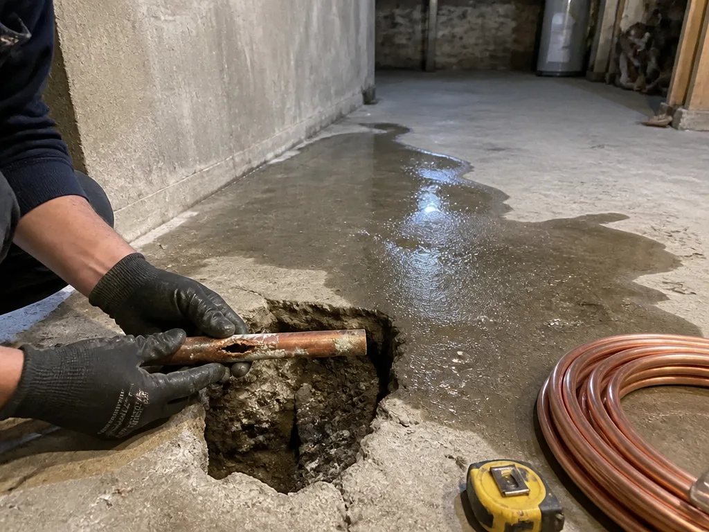 What Drives Slab Leak Repair Costs in Quincy Homes