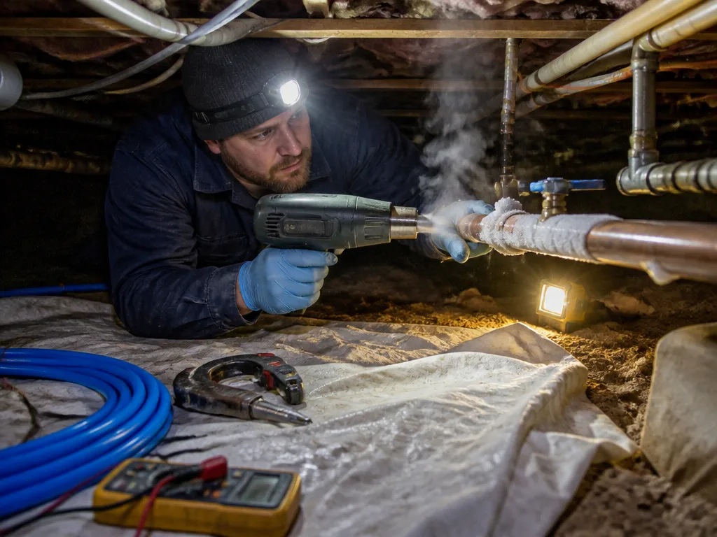 Frozen Pipe Repair